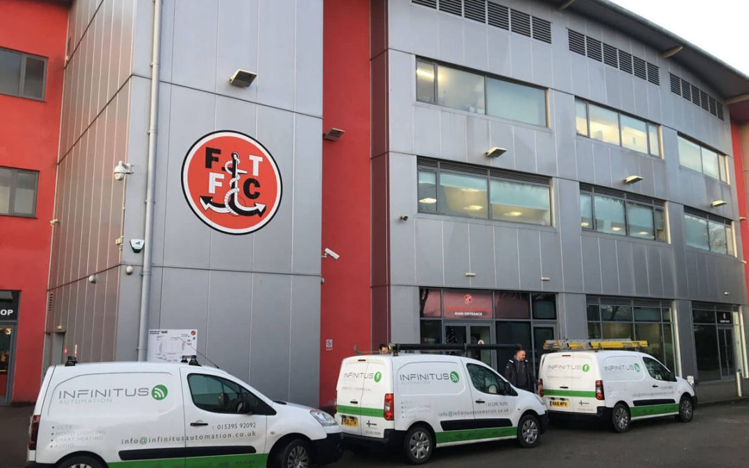 Partnership with Fleetwood Town Football Club